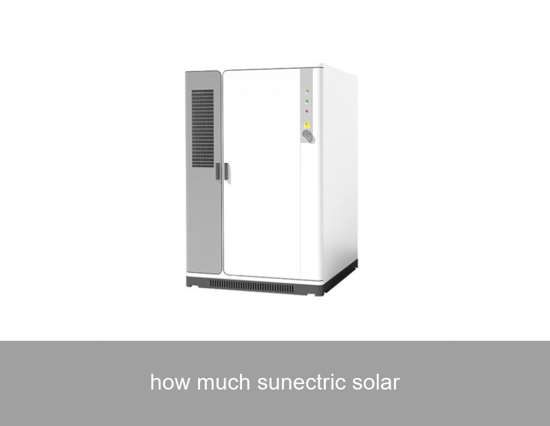 how much sunectric solar