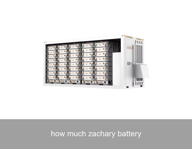 how much zachary battery