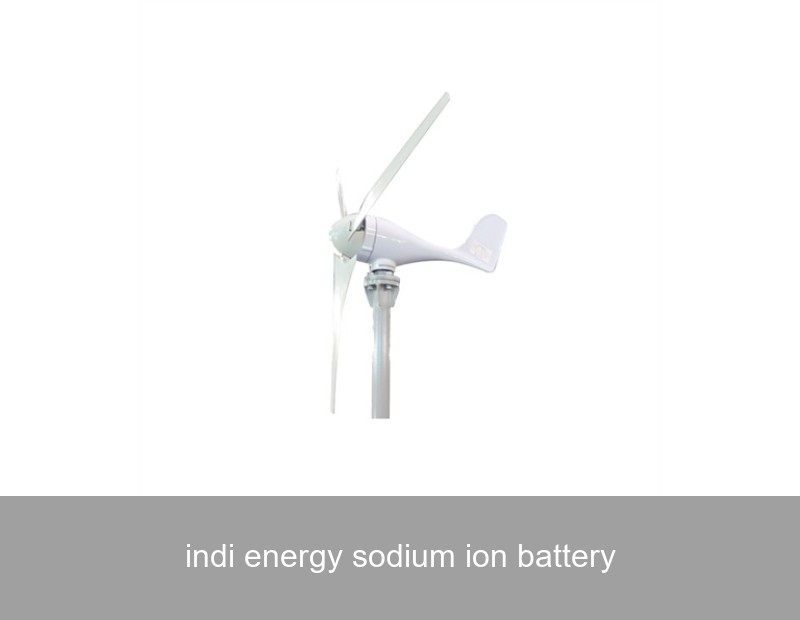 indi energy sodium ion battery