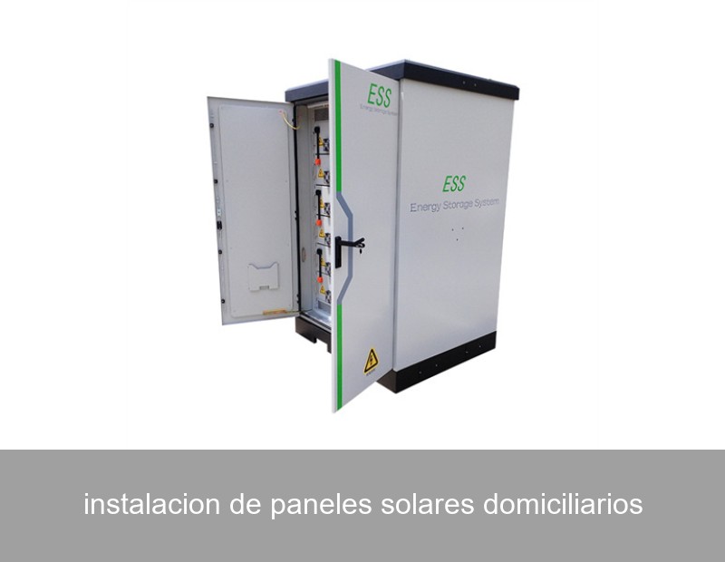 instalacion de paneles solares domiciliarios
