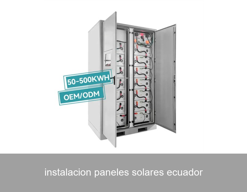 instalacion paneles solares ecuador