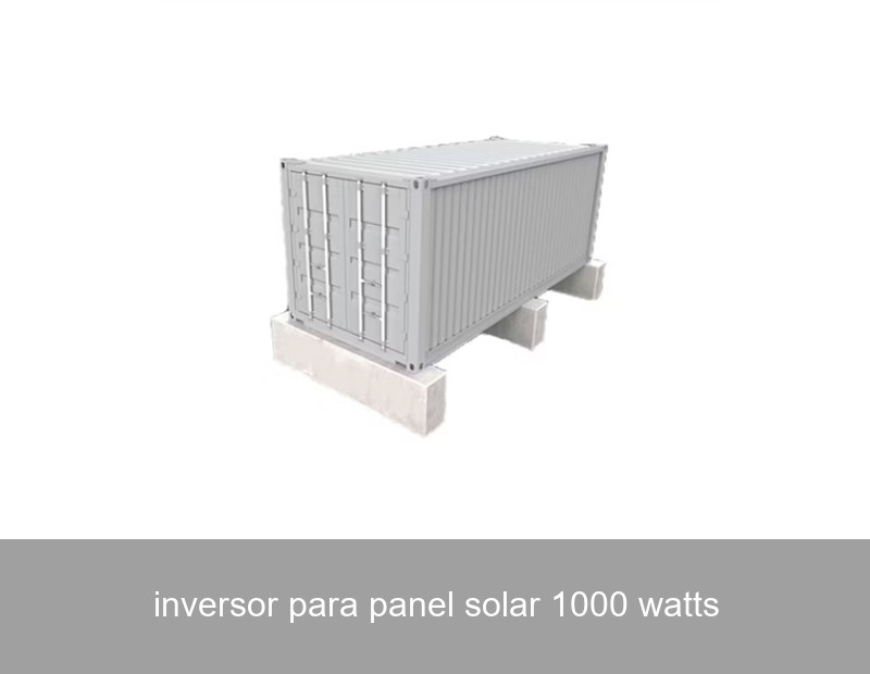 inversor para panel solar 1000 watts