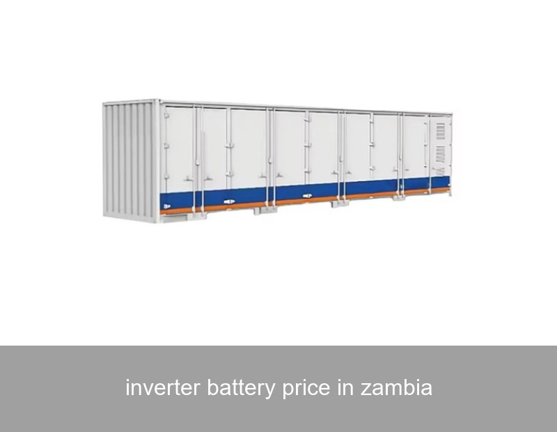 inverter battery price in zambia