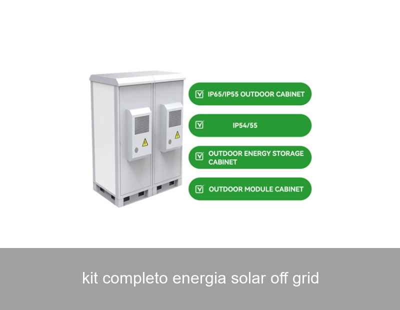 kit completo energia solar off grid