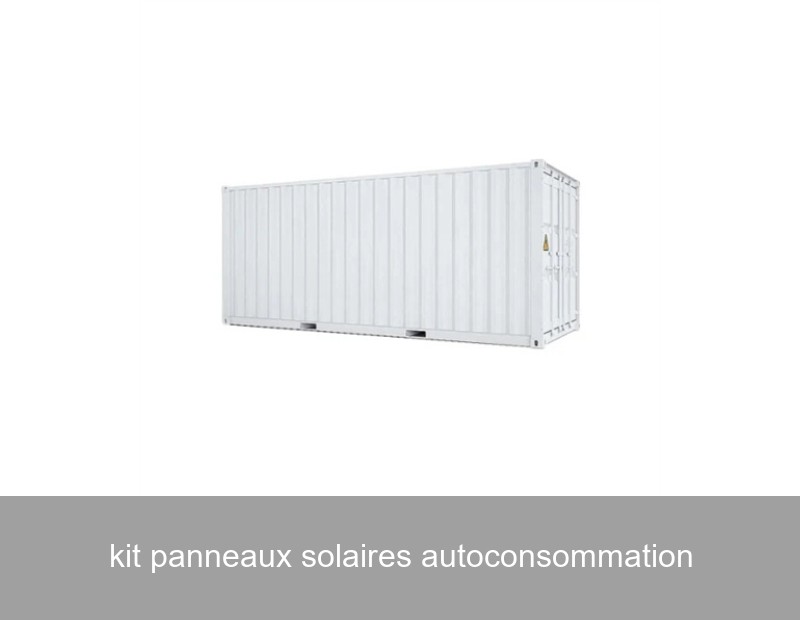 kit panneaux solaires autoconsommation
