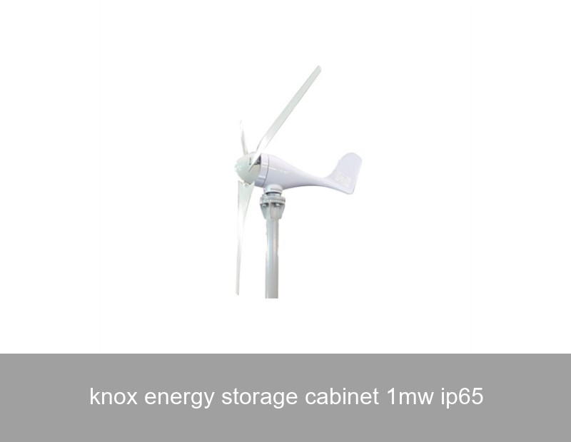 knox energy storage cabinet 1mw ip65