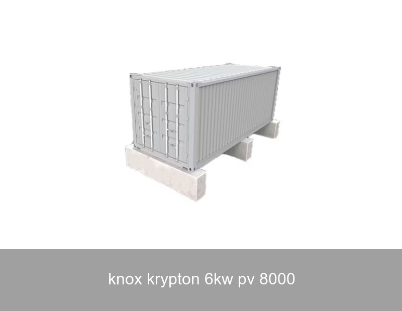 knox krypton 6kw pv 8000