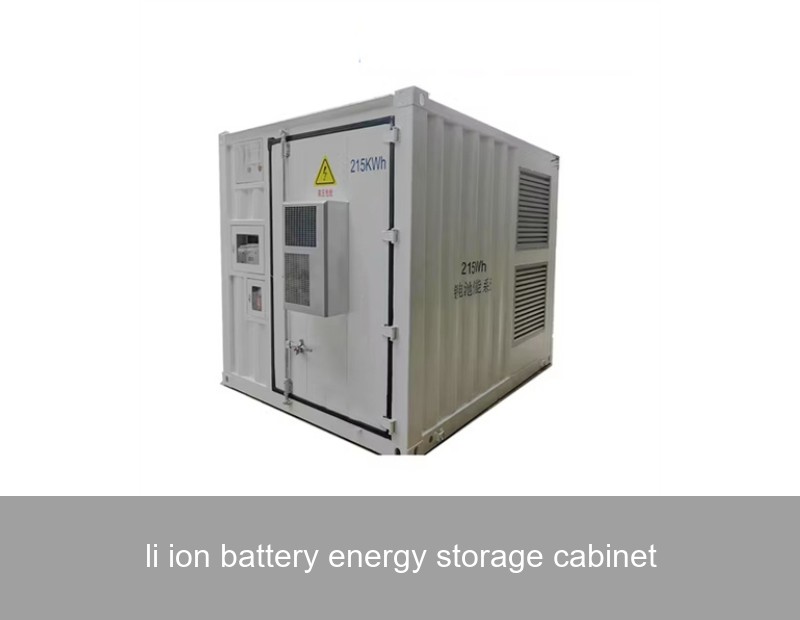 li ion battery energy storage cabinet