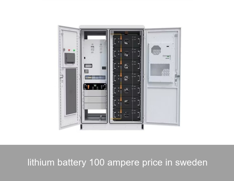 lithium battery 100 ampere price in sweden