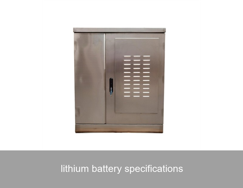 lithium battery specifications