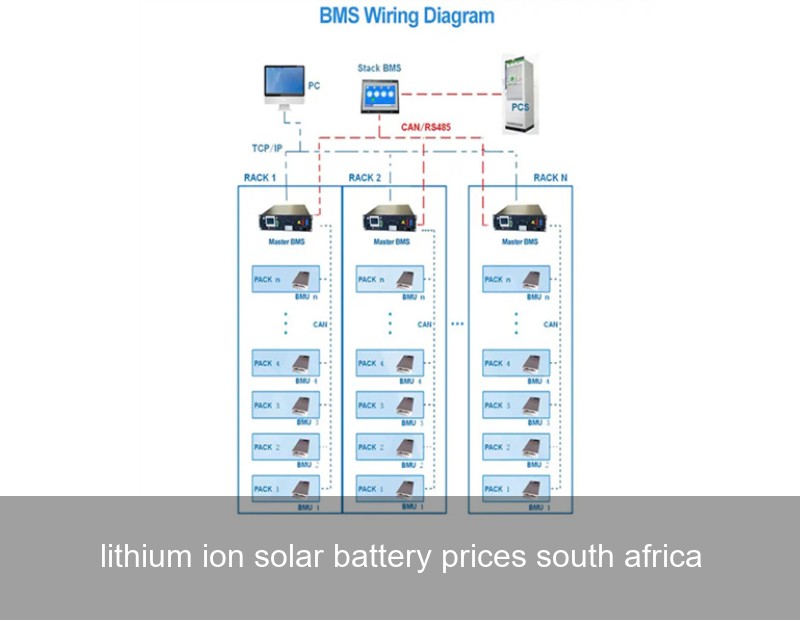 lithium ion solar battery prices south africa