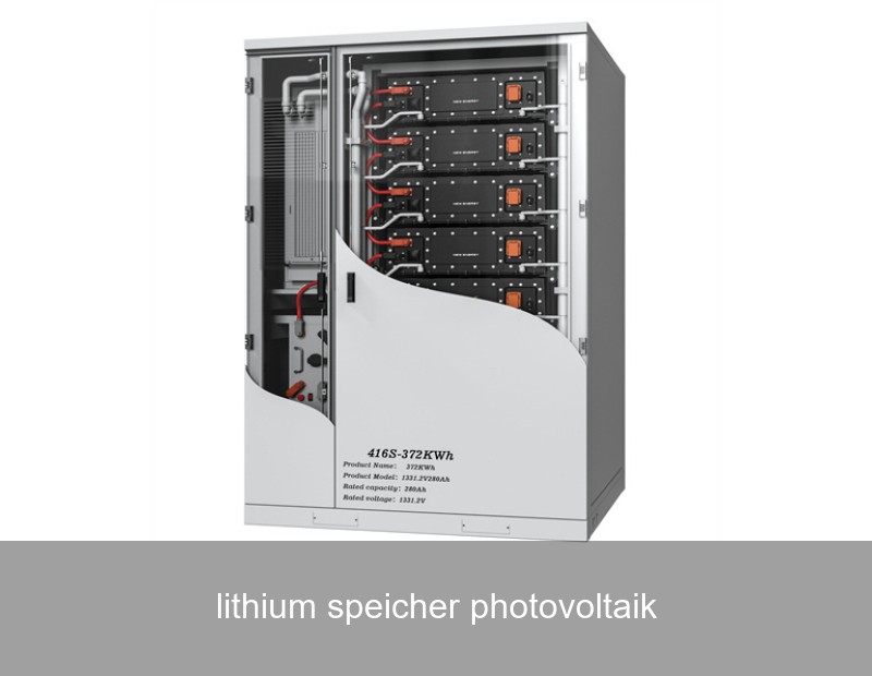 lithium speicher photovoltaik