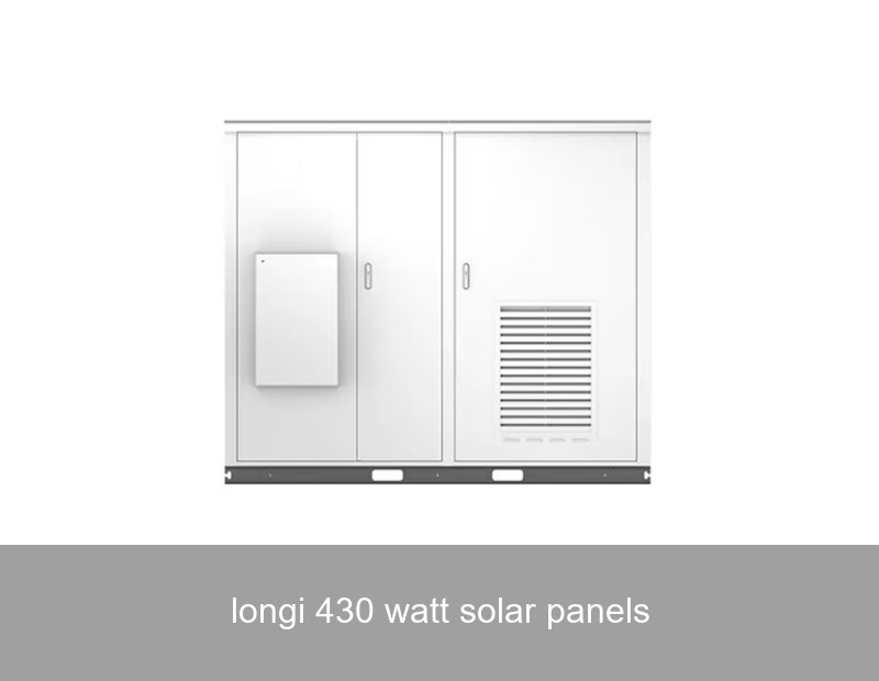 longi 430 watt solar panels
