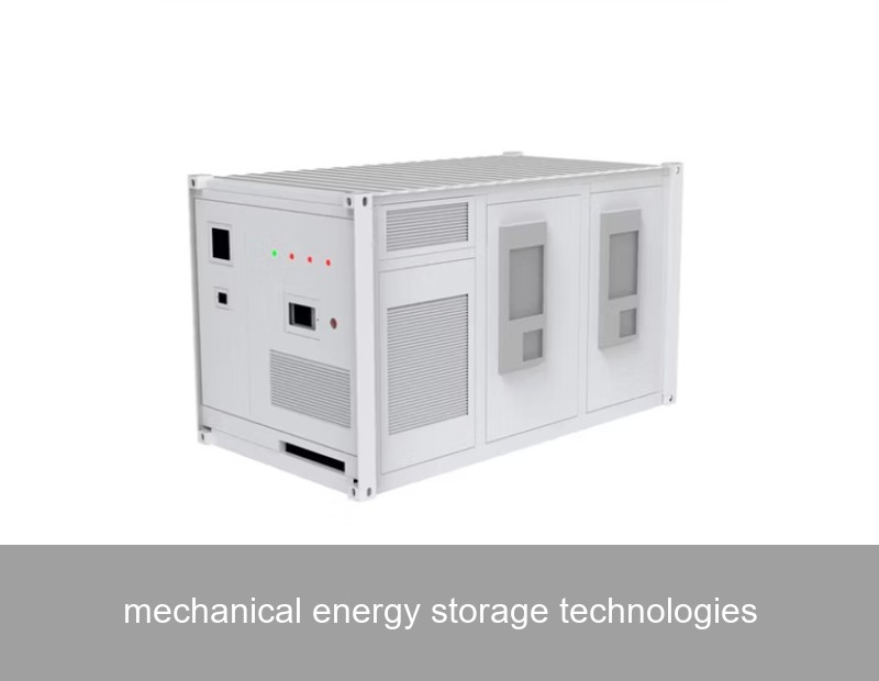 mechanical energy storage technologies