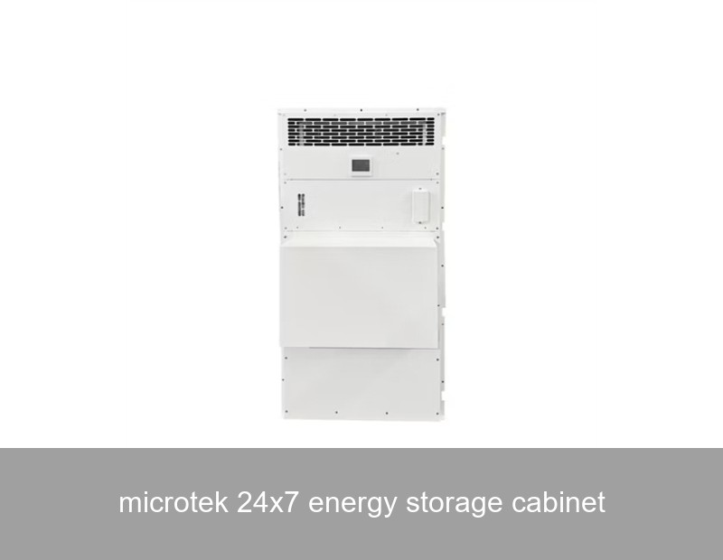 microtek 24x7 energy storage cabinet