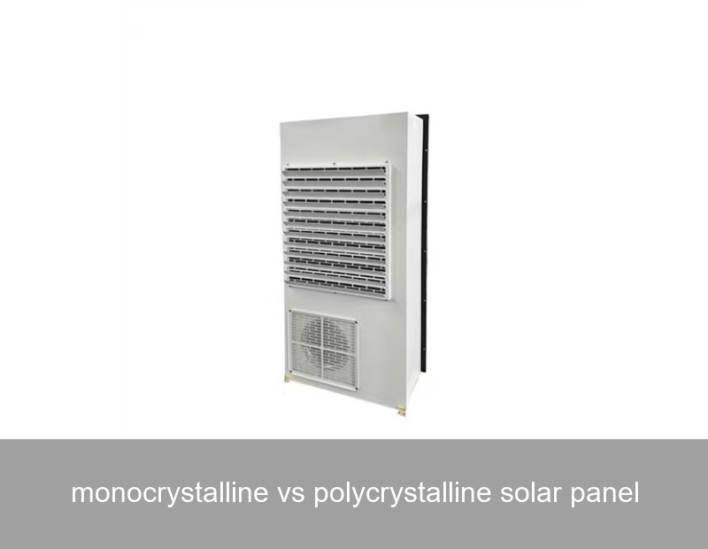 monocrystalline vs polycrystalline solar panel