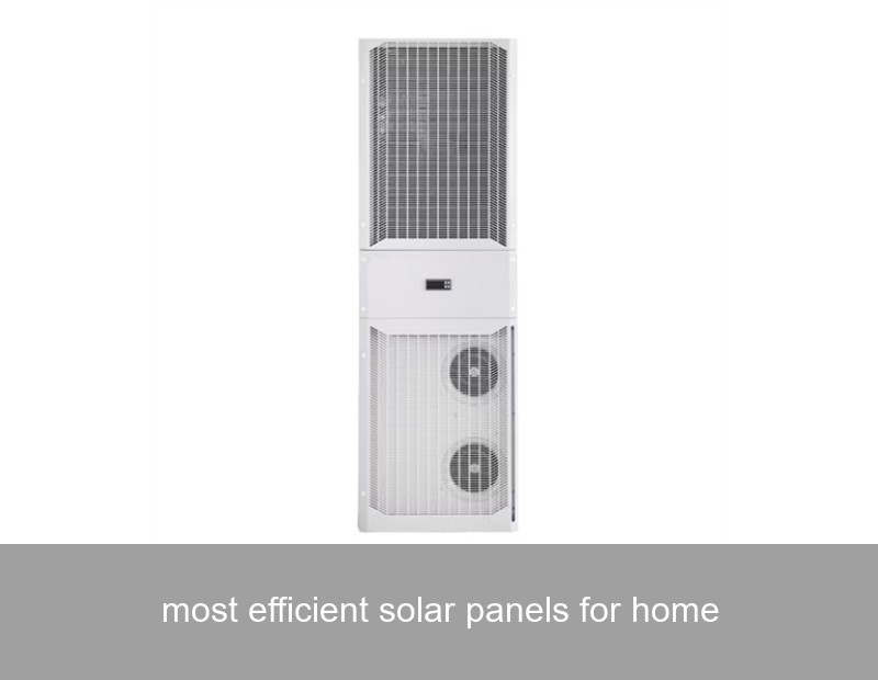 most efficient solar panels for home
