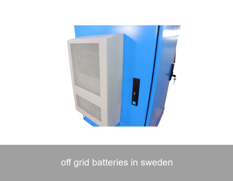off grid batteries in sweden