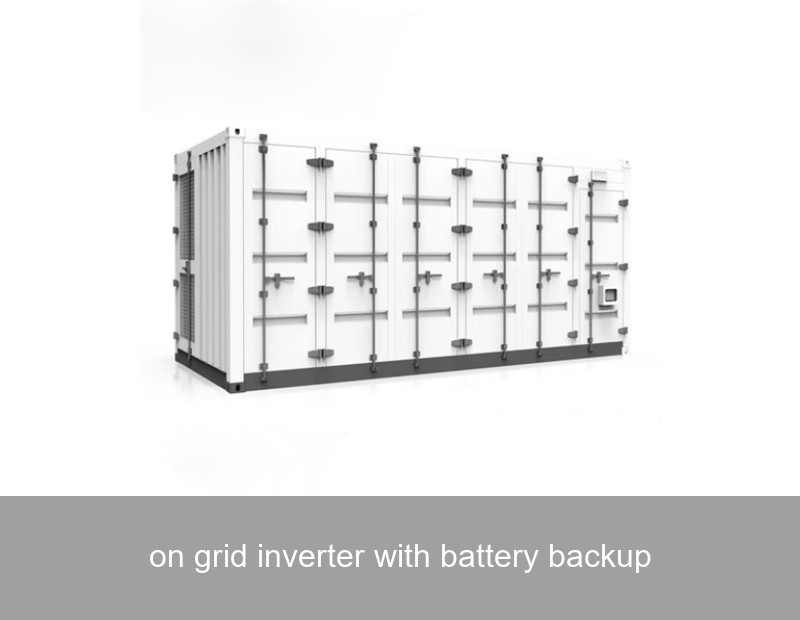 on grid inverter with battery backup