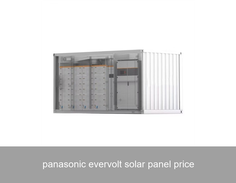 panasonic evervolt solar panel price