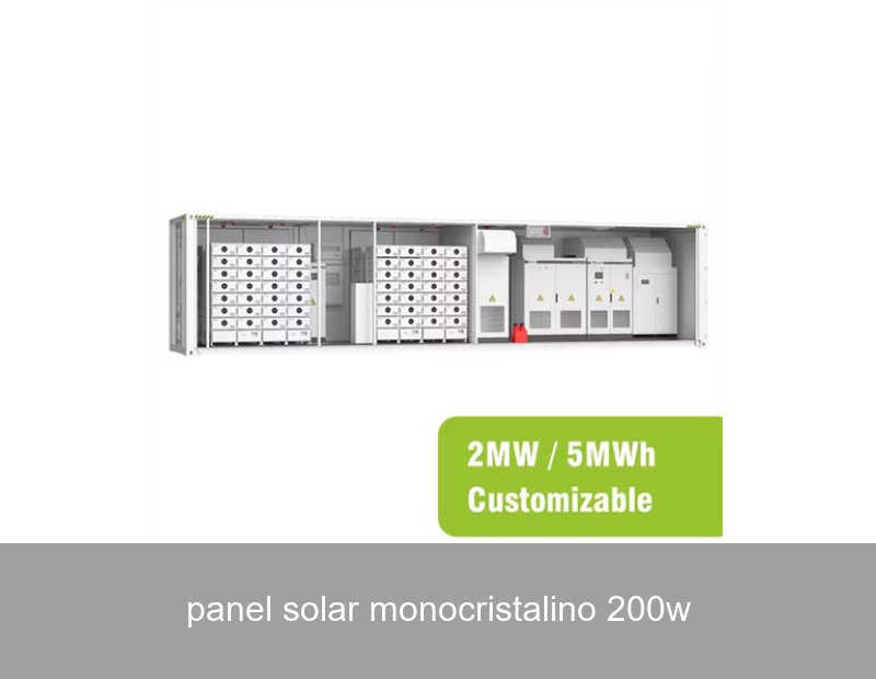 panel solar monocristalino 200w