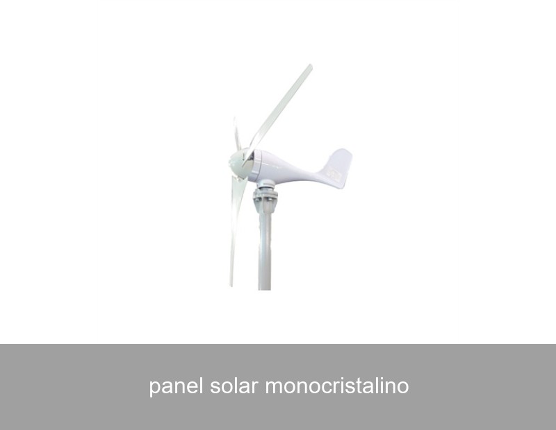 panel solar monocristalino