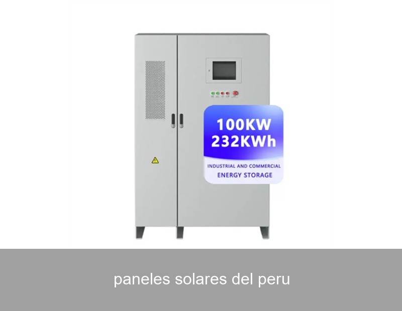 paneles solares del peru