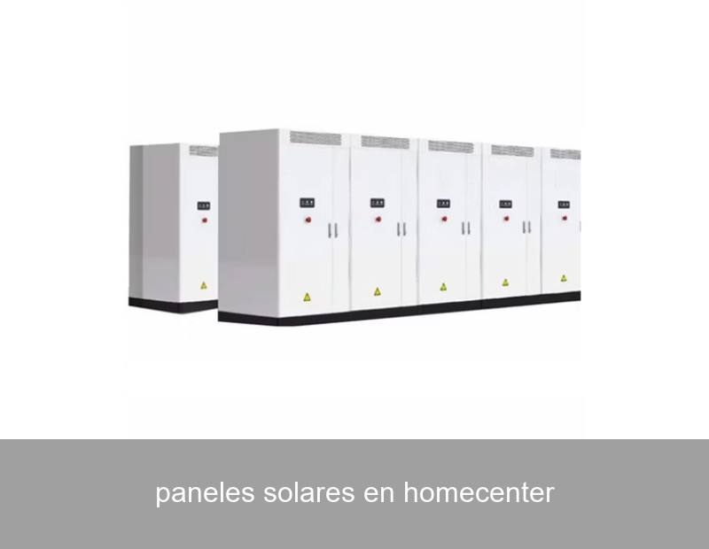 paneles solares en homecenter