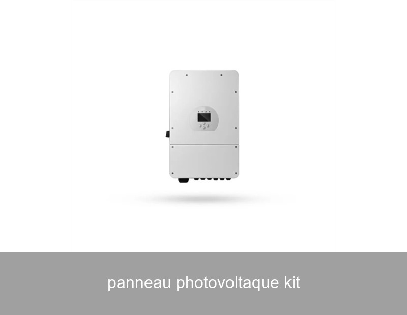 panneau photovoltaque kit