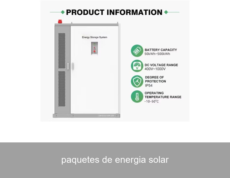 paquetes de energia solar