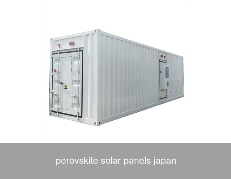 perovskite solar panels japan