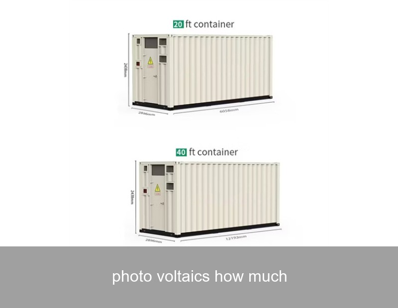 photo voltaics how much