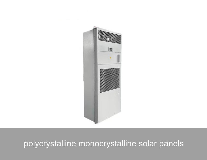 polycrystalline monocrystalline solar panels