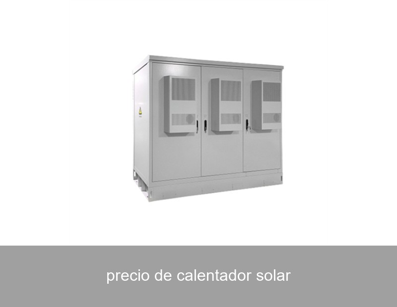 precio de calentador solar