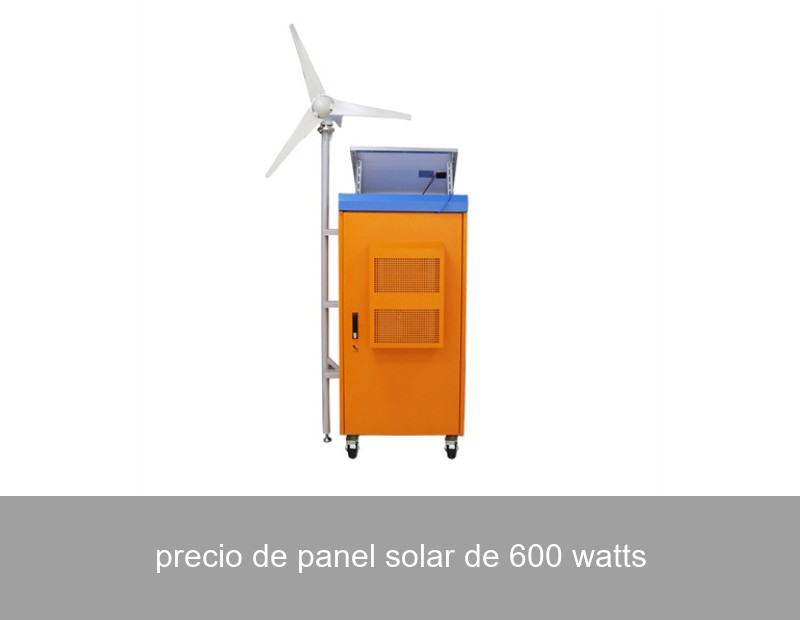precio de panel solar de 600 watts