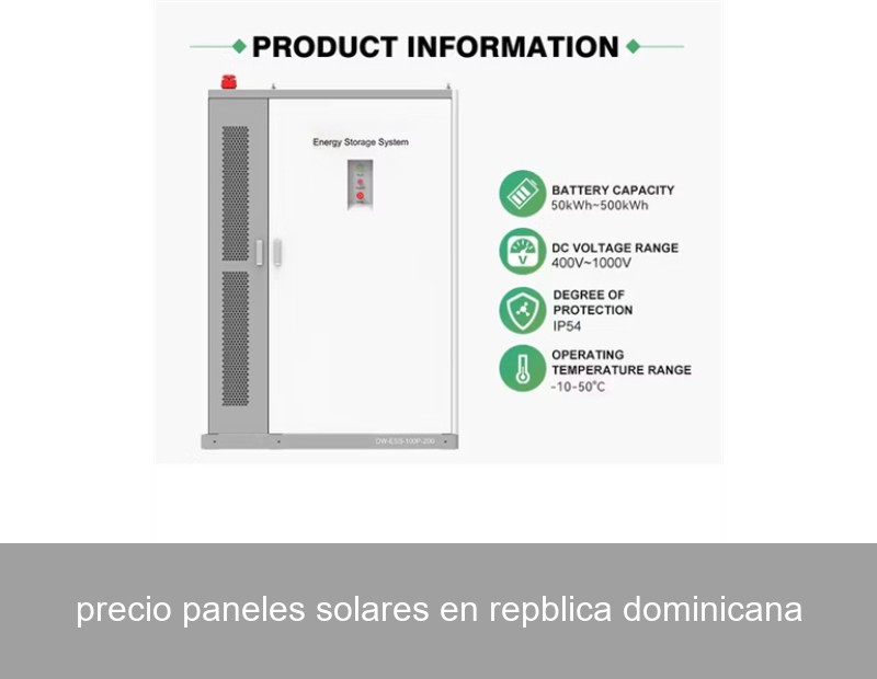 precio paneles solares en repblica dominicana