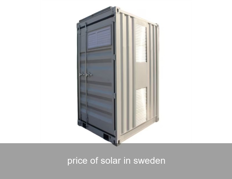price of solar in sweden