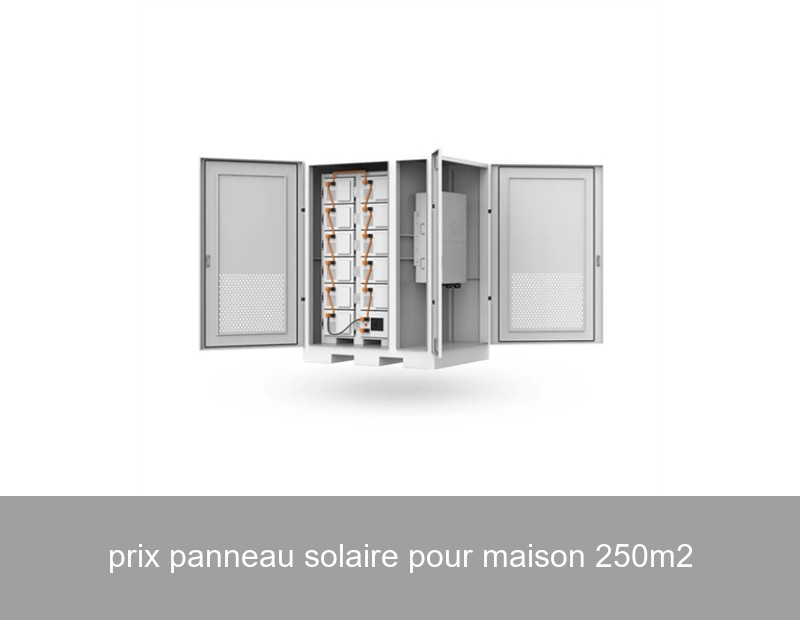 prix panneau solaire pour maison 250m2