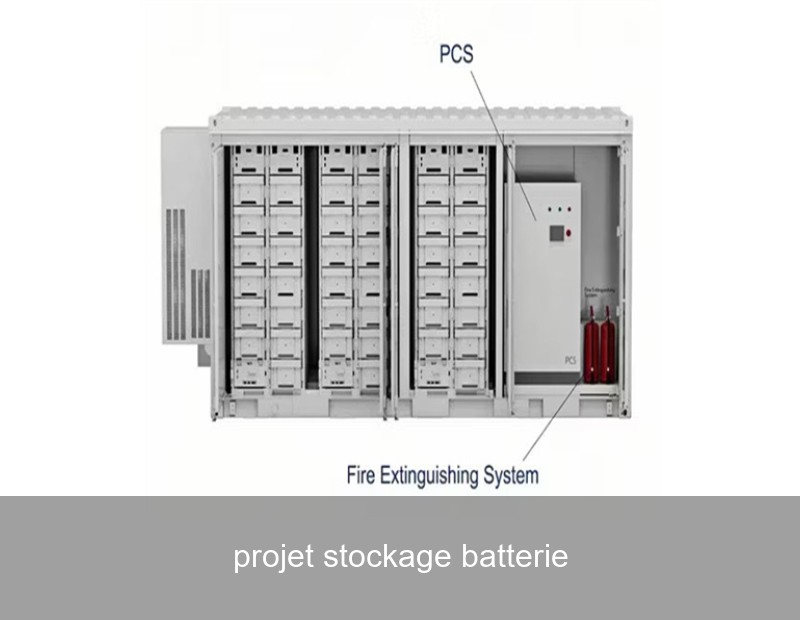 projet stockage batterie