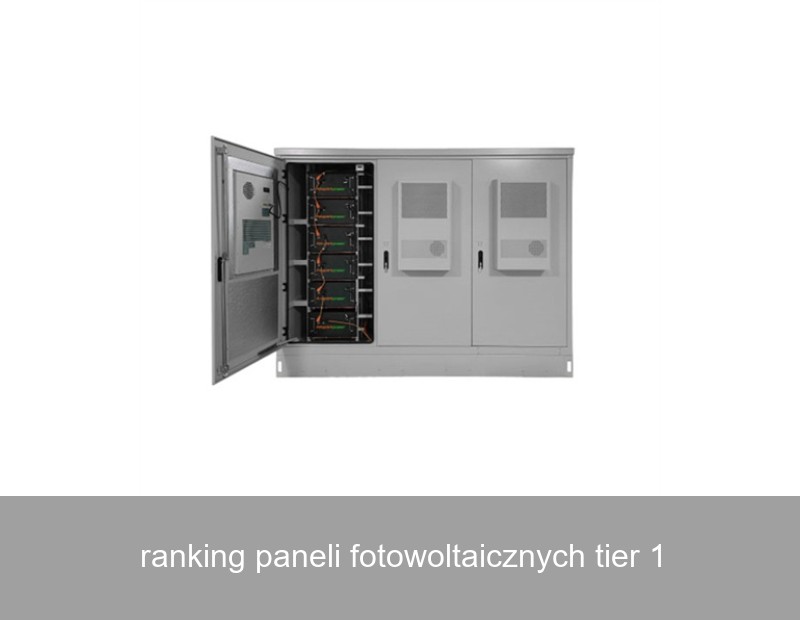 ranking paneli fotowoltaicznych tier 1