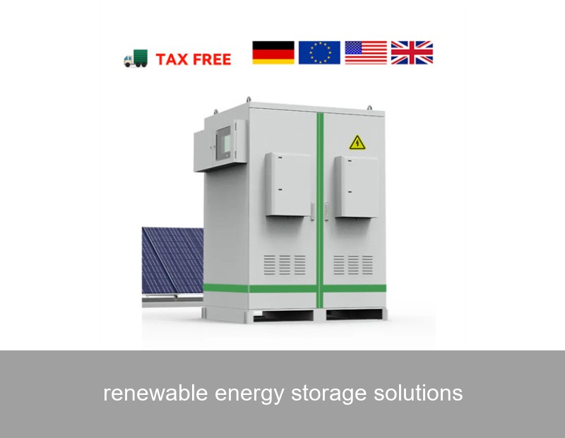 renewable energy storage solutions