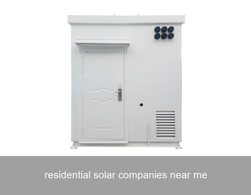 residential solar companies near me