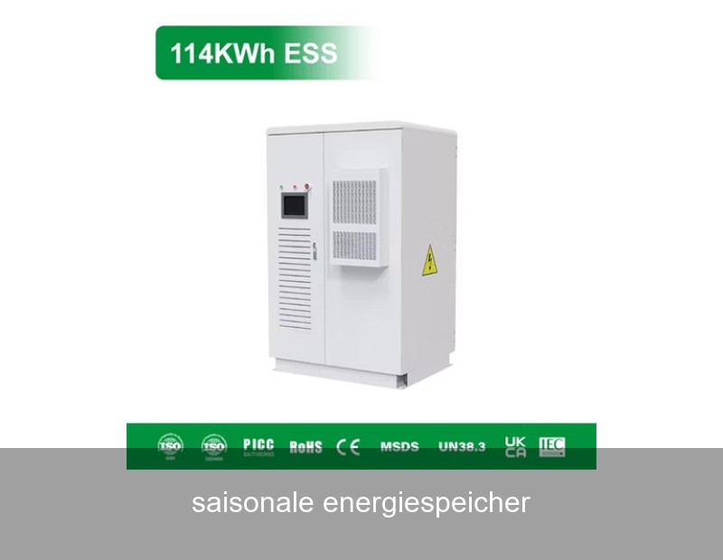 saisonale energiespeicher