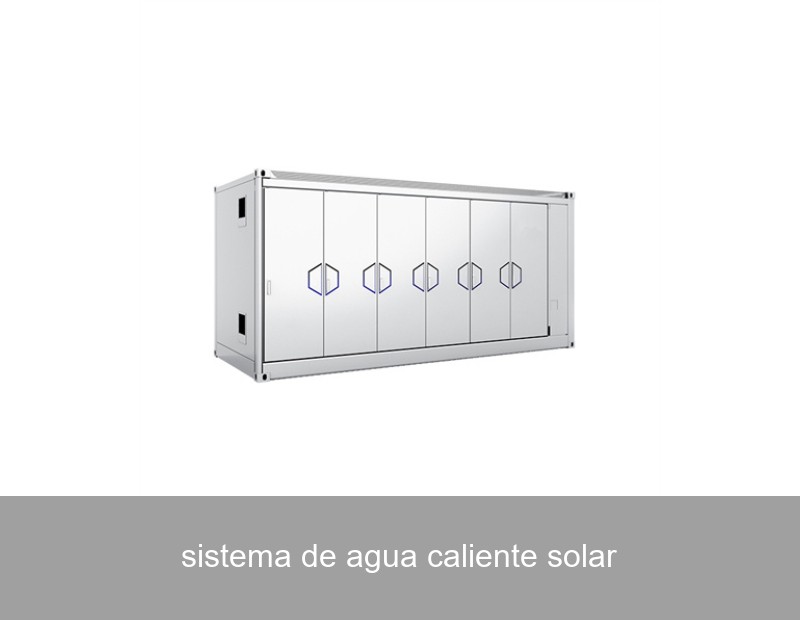 sistema de agua caliente solar