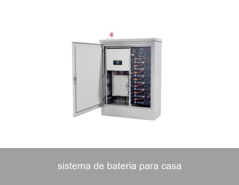 sistema de bateria para casa