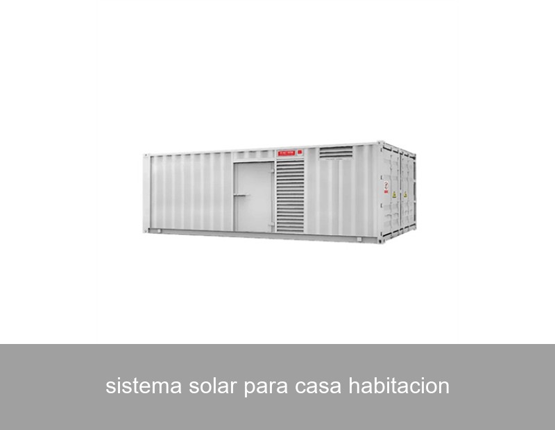 sistema solar para casa habitacion