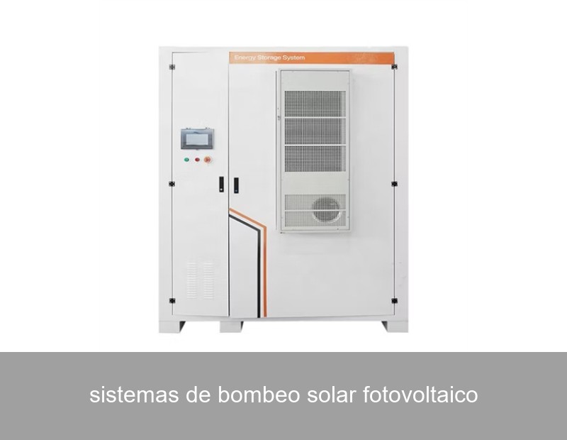 sistemas de bombeo solar fotovoltaico