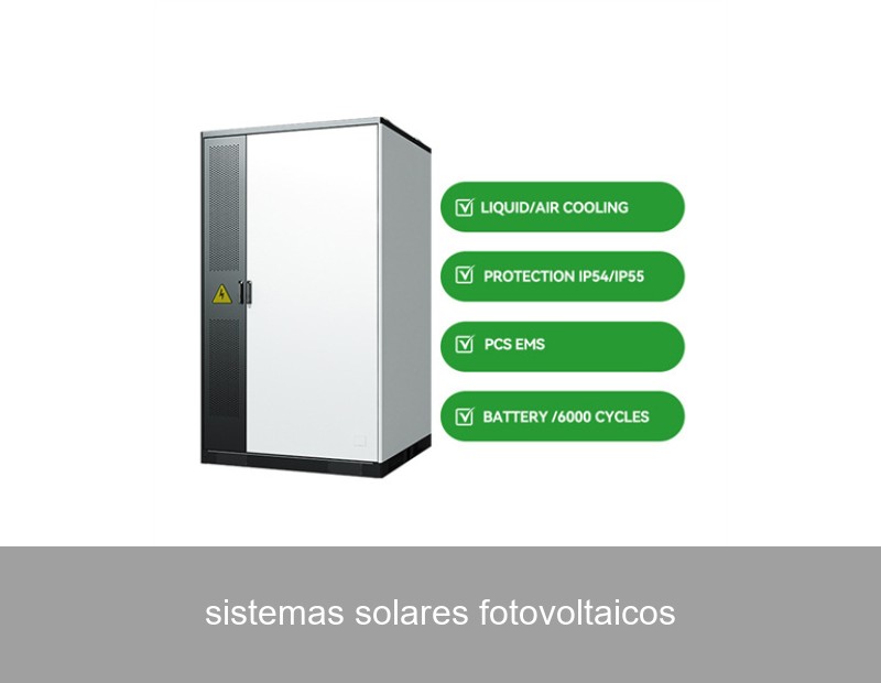 sistemas solares fotovoltaicos
