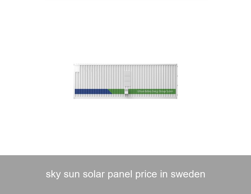 sky sun solar panel price in sweden