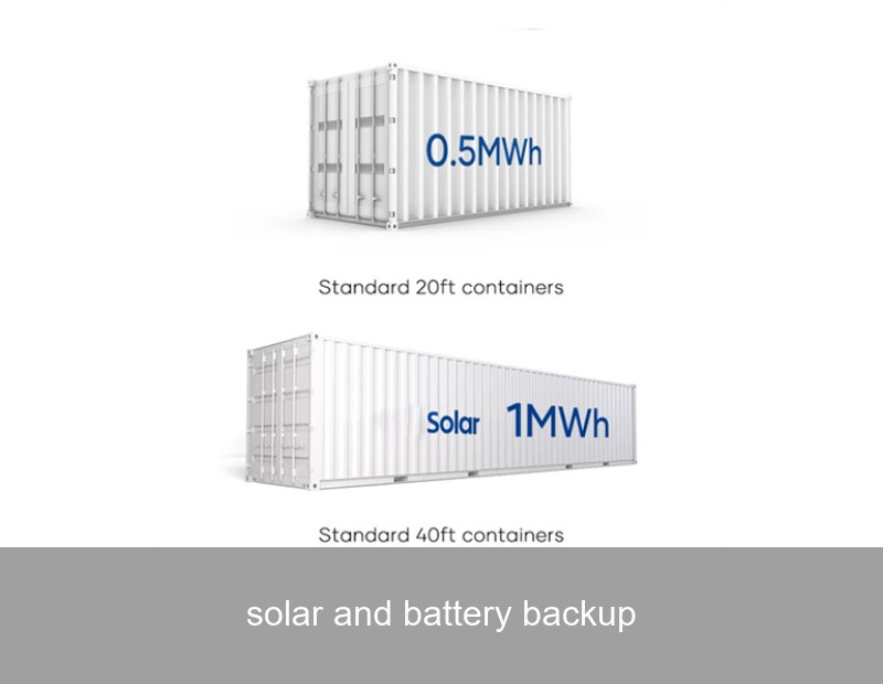 solar and battery backup
